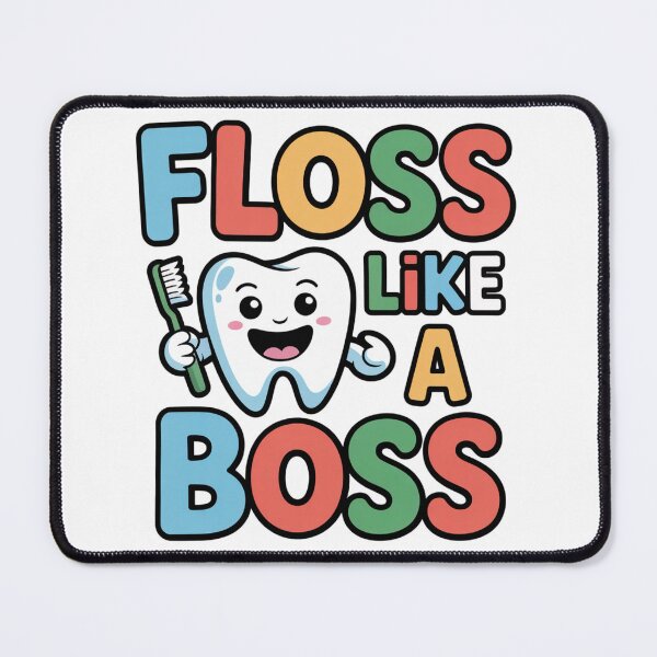 Item preview, Floss Like a Boss – Dentist & Dental Lover T-Shirt / Sticker designed and sold by Muzgle.