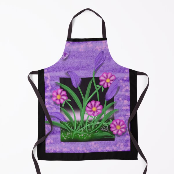 Item preview, Flowers in the Wall, Pink designed and sold by Nightflyer Art.
