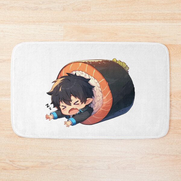Item preview, Chibi Kawaii Rin Okumura Blue Exorcist Sushi designed and sold by TanglenRabbit.