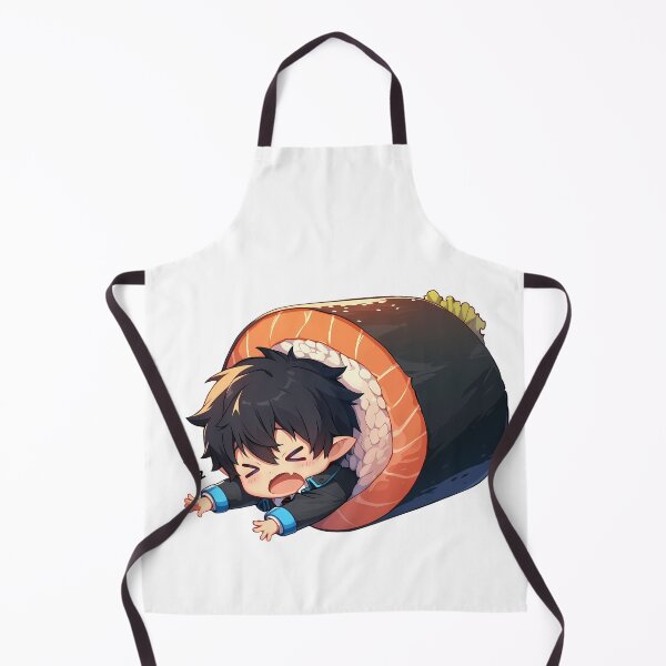 Item preview, Chibi Kawaii Rin Okumura Blue Exorcist Sushi designed and sold by TanglenRabbit.