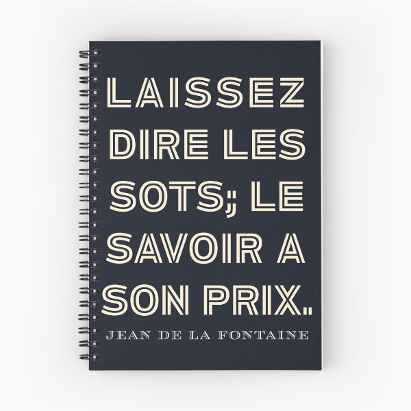 Item preview, Jean de La Fontaine: Laissez dire les sots; le savoir a son prix. designed and sold by artbleed.