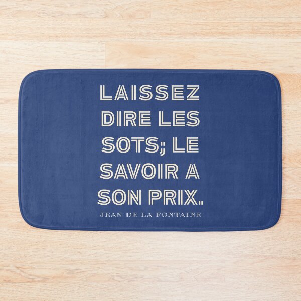 Item preview, Jean de La Fontaine: Laissez dire les sots; le savoir a son prix. designed and sold by artbleed.