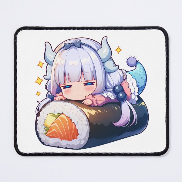 Item preview, Miss Kobayashi Chibi Kawaii Kanna Kamui Dragon Maid Sushi Bliss designed and sold by TanglenRabbit.
