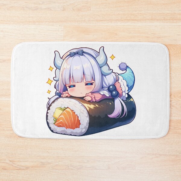 Item preview, Miss Kobayashi Chibi Kawaii Kanna Kamui Dragon Maid Sushi Bliss designed and sold by TanglenRabbit.