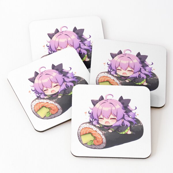 Item preview, Chibi Kawaii Hiiragi Shinoa Seraph End Sushi Play designed and sold by TanglenRabbit.