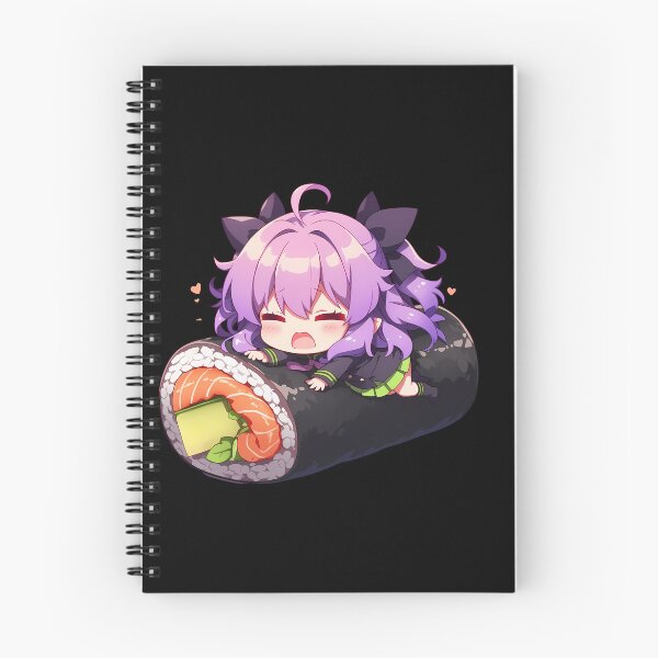 Item preview, Chibi Kawaii Hiiragi Shinoa Seraph End Sushi Play designed and sold by TanglenRabbit.