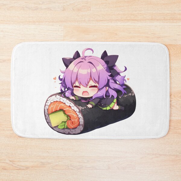 Item preview, Chibi Kawaii Hiiragi Shinoa Seraph End Sushi Play designed and sold by TanglenRabbit.