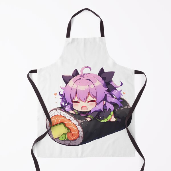 Item preview, Chibi Kawaii Hiiragi Shinoa Seraph End Sushi Play designed and sold by TanglenRabbit.