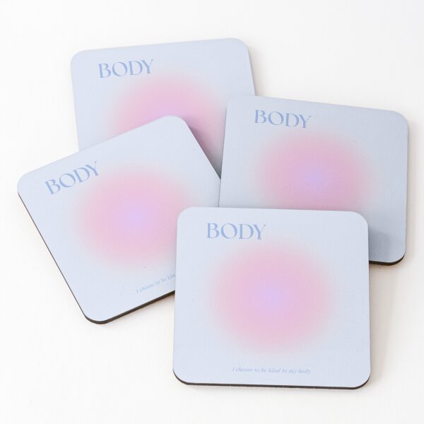 Item preview, Be Kind to My Body – Self Love & Mindful Healing Quote designed and sold by SmolSummer.Homie.