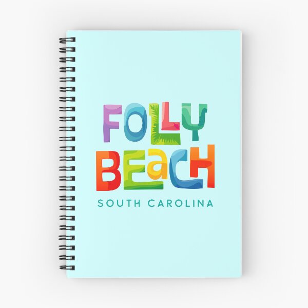 Item preview, Folly Beach South Carolina Retro Tropical Design designed and sold by Futurebeachbum.