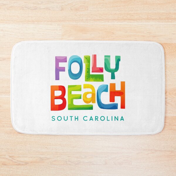 Item preview, Folly Beach South Carolina Retro Tropical Design designed and sold by Futurebeachbum.