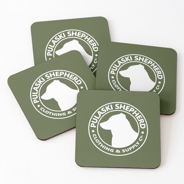 Item preview, Pulaski Shepherd Clothing & Supply Co. in White on Olive designed and sold by PSCSCo.