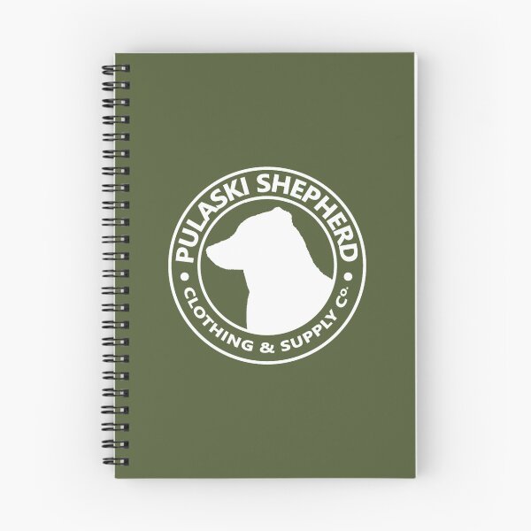 Item preview, Pulaski Shepherd Clothing & Supply Co. in White on Olive designed and sold by PSCSCo.