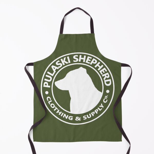 Item preview, Pulaski Shepherd Clothing & Supply Co. in White on Olive designed and sold by PSCSCo.