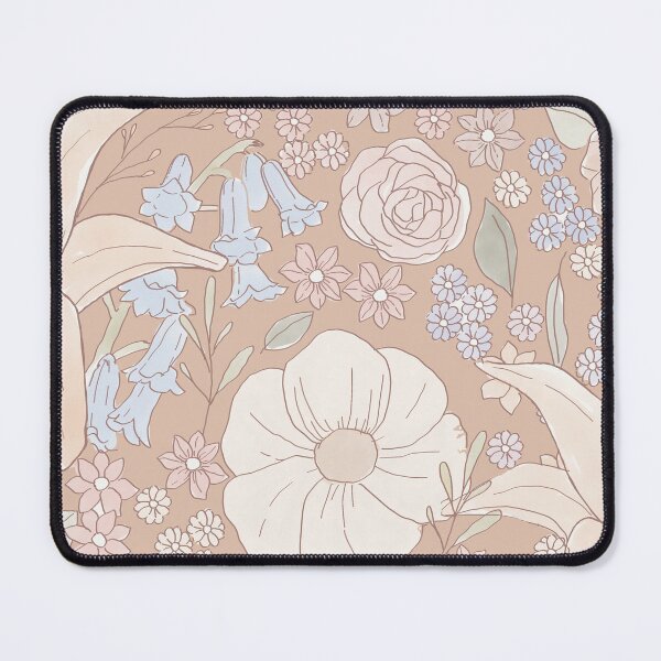 Item preview, Hedgie's Garden - Tonal - Pastel - Floral - Watercolour - Hand drawn designed and sold by frankiewallace.