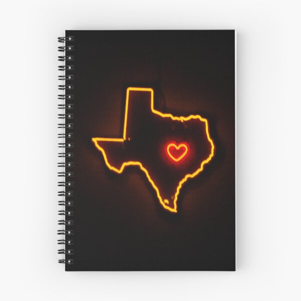Item preview, Austin Texas Neon Sign with Heart – Lone Star State Pride designed and sold by BarrelbugDesign.