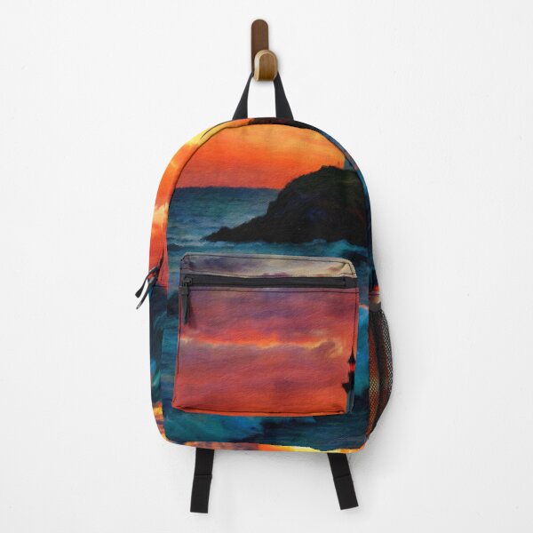 Item preview, Lighthouse Sunset Ocean Scene designed and sold by Zeph1.