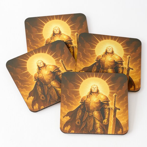Item preview, Solar Crown Design | Anime-Inspired Sun King Fantasy Art | Divine Warrior Print for Power & Pride Decor Fans designed and sold by ShopAyejaeys.