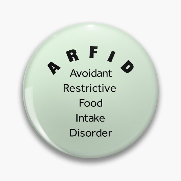 Item preview, ARFID Awareness – Avoidant Restrictive Food Intake Disorder designed and sold by Twittlefish.