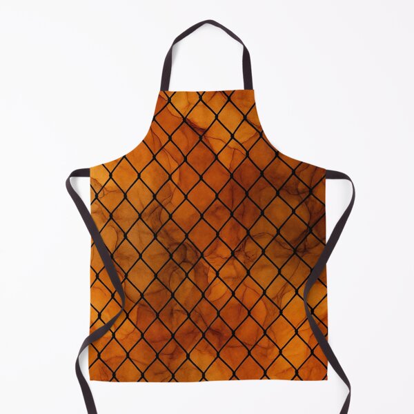 Item preview, Abstract Orange Alcohol Ink with Black Net Pattern designed and sold by optimusprime39.