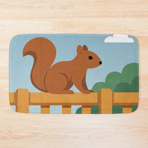 Item preview, Cute Minimalist Squirrel Wholesome Nature Art designed and sold by Vector Jack.