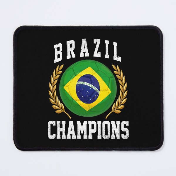 Item preview, SOCCER BALL FLAG CHAMPIONS - BRAZIL - Fans and Teams for Men and Women T-shirt designed and sold by wallsandpatts.
