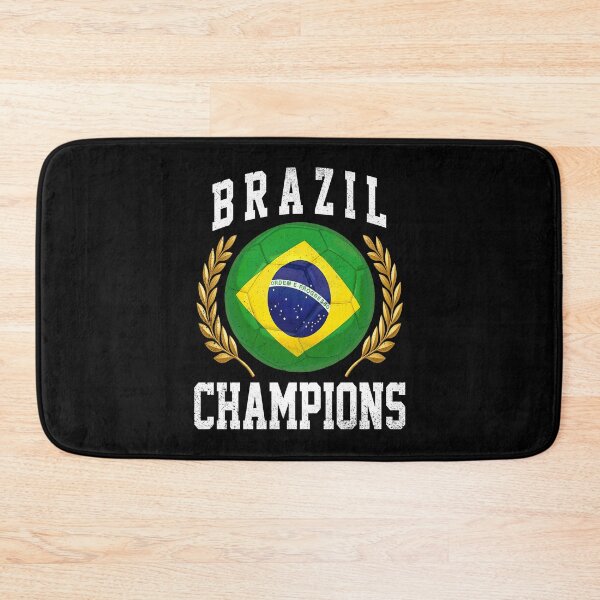 Item preview, SOCCER BALL FLAG CHAMPIONS - BRAZIL - Fans and Teams for Men and Women T-shirt designed and sold by wallsandpatts.