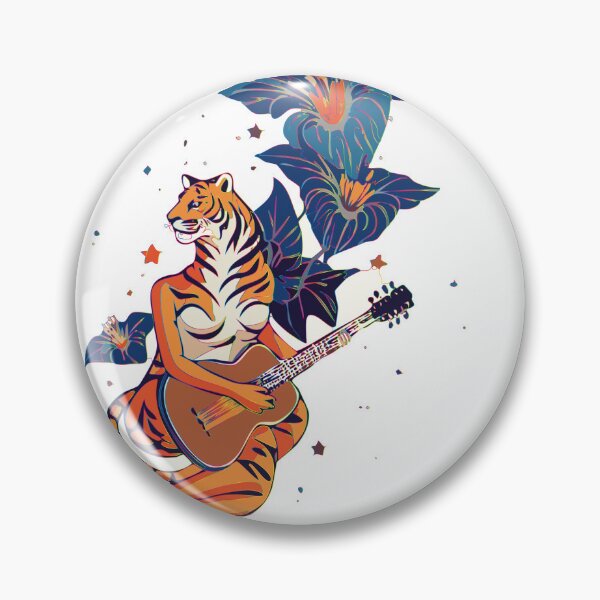 Item preview, Tigress Playing the Dead designed and sold by Tigerbuck's.
