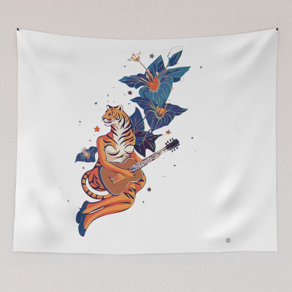 Item preview, Tigress Playing the Dead designed and sold by Tigerbuck's.