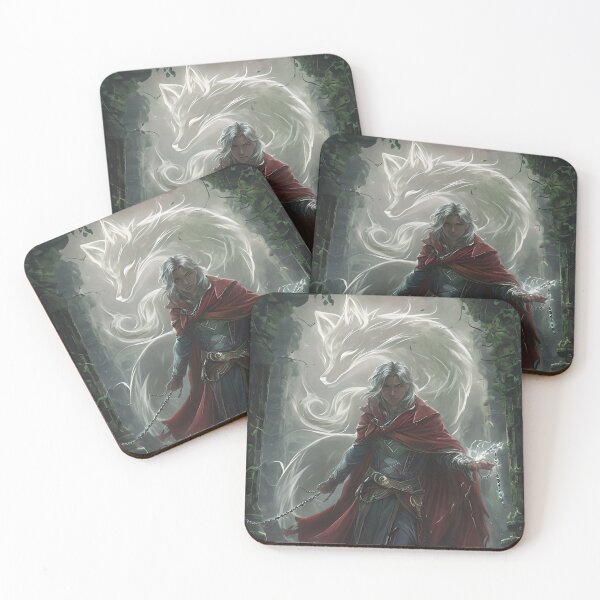 Item preview, The Undying Sin Design | Enchanted Rogue Fantasy Art | Immortal Wanderer Anime-Inspired Print for Magic & Myth Decor designed and sold by ShopAyejaeys.