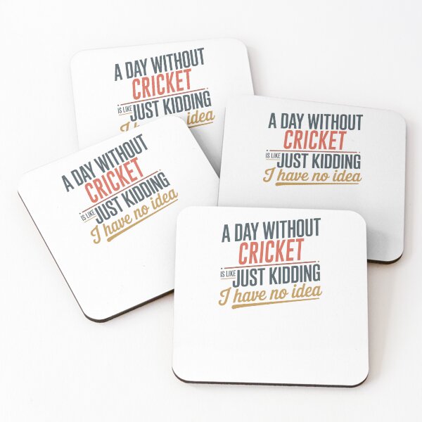 Item preview, A Day Without Cricket Is Like Just Kidding - Cool & Funny Cricket Lover designed and sold by Watsonarts.