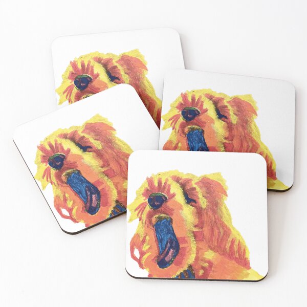 Item preview, Dog Yawning (Terrier Mix) designed and sold by SurrebralArtist.