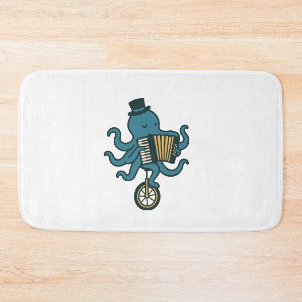 Item preview, Accordion Playing Unicycle Octopus designed and sold by WhatevrWrksMrch.
