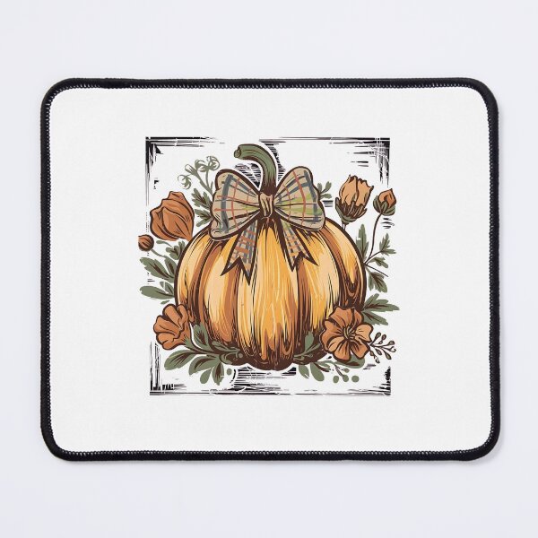 Item preview, Floral Fall Pumpkin designed and sold by Gormgunnarsson.