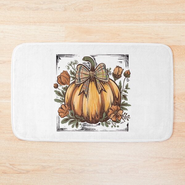 Item preview, Floral Fall Pumpkin designed and sold by Gormgunnarsson.