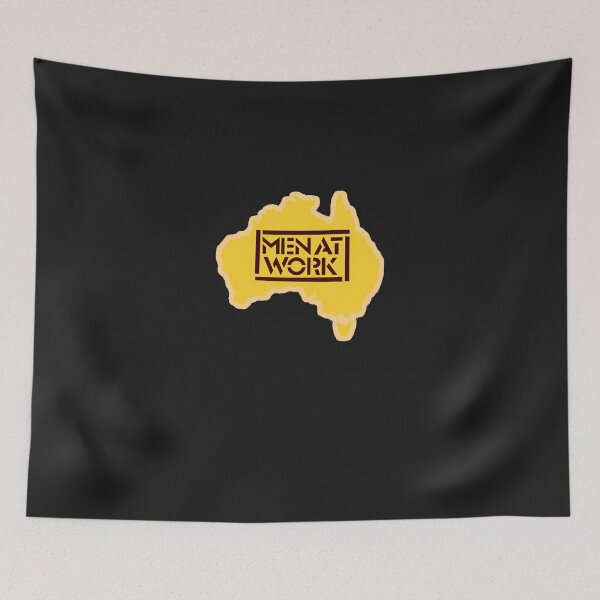 Item preview, Anniversary-Gift-Men-At-Work-Band-Gifts-For-Music-Fan designed and sold by PeggieMcLaughl.