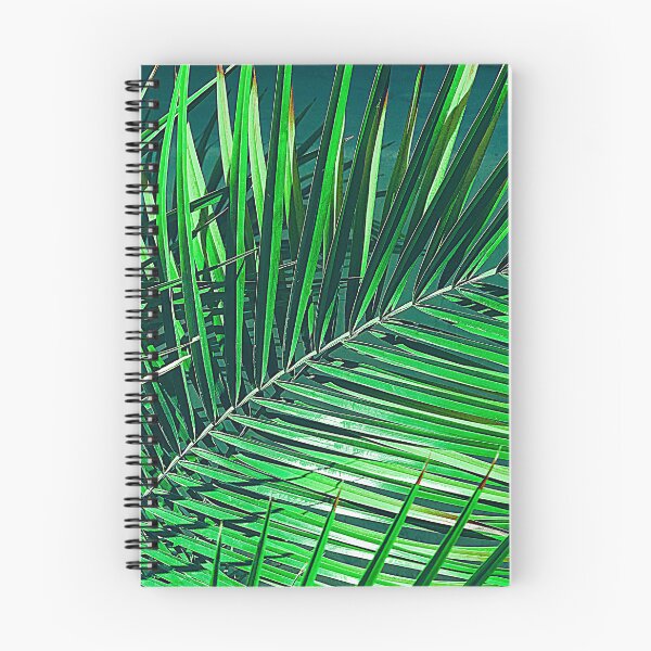 Item preview, Green Emerald-Hues Exotic Palm Leaf Close-Up designed and sold by DEC02.