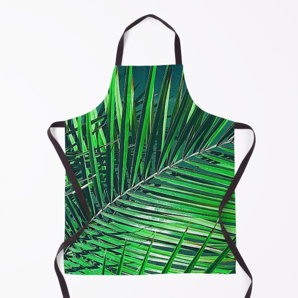 Item preview, Green Emerald-Hues Exotic Palm Leaf Close-Up designed and sold by DEC02.