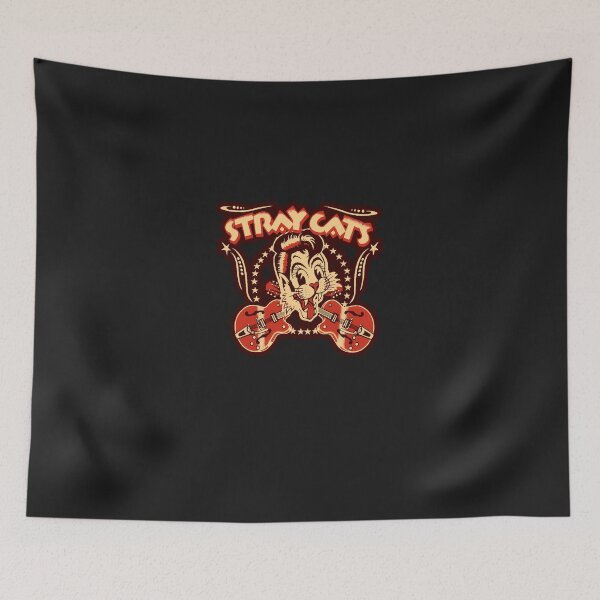 Item preview, Animals-Music-Band-Stray-Cats-Band-Artwork designed and sold by PeggieMcLaughl.