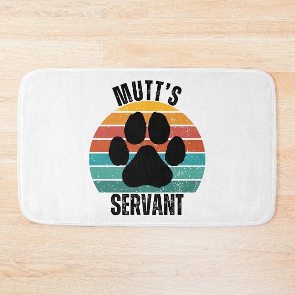 Item preview, Mutt’s Servant Vintage Sunset Paw Print Dog Lover Design designed and sold by Fredster1966.