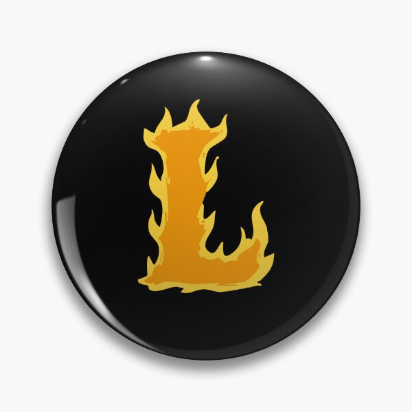 Item preview, Fire Letter L Typography – Flaming Alphabet Art designed and sold by uncoXab.