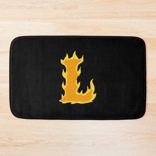 Item preview, Fire Letter L Typography – Flaming Alphabet Art designed and sold by uncoXab.