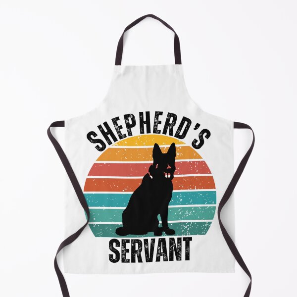 Item preview, Shepherd's Servant – Funny German Shepherd Dog Vintage Sunset Design designed and sold by Fredster1966.