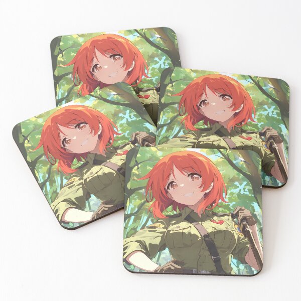 Item preview, Nishizumi Miho Girls und Panzer Anime Courageous Tank Commander designed and sold by CarlosBender.