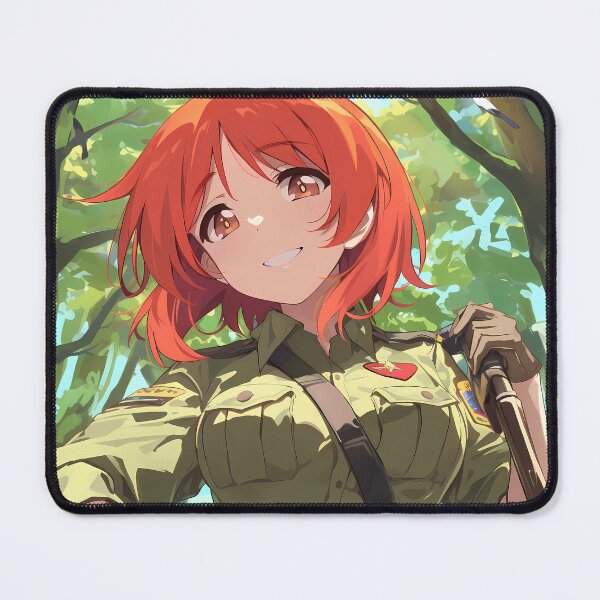 Item preview, Nishizumi Miho Girls und Panzer Anime Courageous Tank Commander designed and sold by CarlosBender.