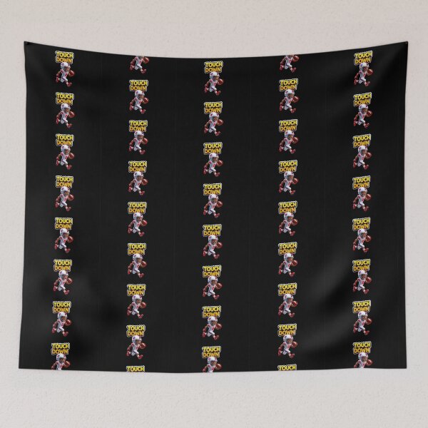 Item preview, Cartoon American Football Player Running for Touchdown designed and sold by Art & Heart.