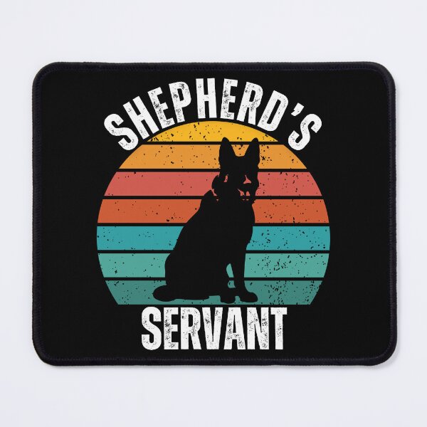 Item preview, Shepherd's Servant – Funny German Shepherd Dog Vintage Sunset Design designed and sold by Fredster1966.
