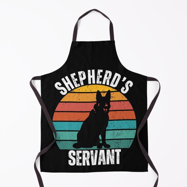 Item preview, Shepherd's Servant – Funny German Shepherd Dog Vintage Sunset Design designed and sold by Fredster1966.