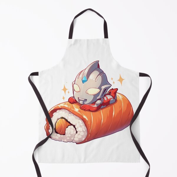 Item preview, Chibi Sushi Nigiri Ultraman Hero Anime Kawaii designed and sold by CarlosBender.