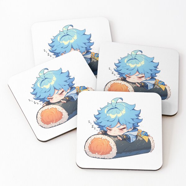 Item preview, Game Chibi Sushi Maki Chongyun Genshin Impact Kawaii designed and sold by CarlosBender.